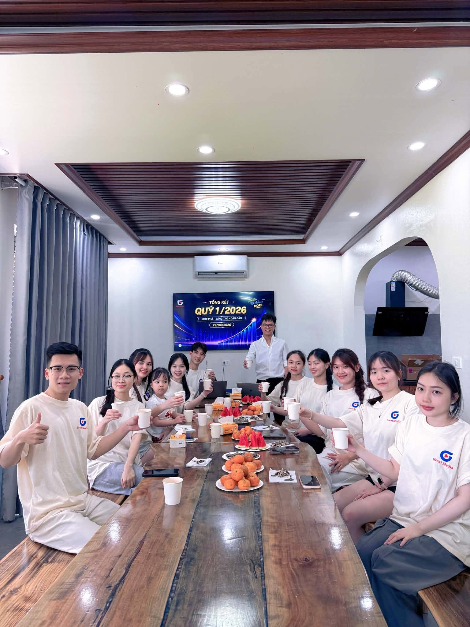 🎉 Tự Hào Cống Hiến: Great Media Tuyên Dương Và Khen Thưởng Nhân Sự Xuất Sắc Quý I/2026